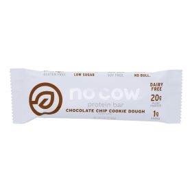 No Cow Bar - Bar Cookie Dough - Case of 12-2.12 OZ