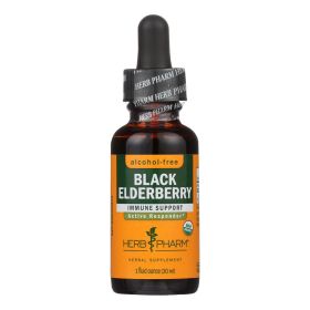 Herb Pharm - Black Elderberry Glycerit - 1 Each-1 FZ