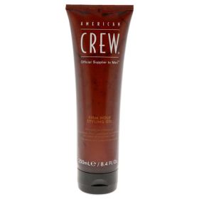 Firm Hold Gel by American Crew for Men - 8.4 oz Gel