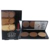 Step-By-Step Contour Kit by SmashBox for Women - 0.4 oz Palette