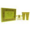 Versace Yellow Diamond by Versace for Women - 3 Pc Gift Set 1.7oz EDT Spray; 1.7oz Shower Gel; 1.7oz Body Lotion