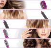 Hair Dryer 5 In 1 Electric Hair Comb Negative Ion Straightener Brush Blow Dryer Air Comb Curling Wand Detachable Brush Kit Home