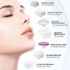 Facial Cleansing Brush Face Scrubber: Electric Exfoliating Spin Cleanser Device Waterproof Deep Cleaning Exfoliation Rotating Spa Machine - Electronic