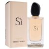 Giorgio Armani Si by Giorgio Armani for Women - 3.4 oz EDP Spray