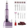 Ftrule Cordless Electric Nail Drill; Portable Professional Rechargeable Efile Nail File Machine with Nail Drill Bits; Sanding Bands for Acrylic Gel Na