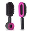Self Cleaning Hair Brush - New 3D Air Cushion Massager Brushes Airbag Massage Comb Brush Detangler | Detangling Anti Static Hairbrush Cleaner for Men