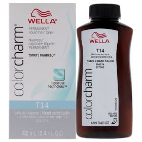 Color Charm Permanent Toner (Color: T14 Pale Ash Blonde, size: 1.4 oz)