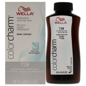 Color Charm Permanent Toner (Color: T28 Natural Blonde, size: 1.4 oz)