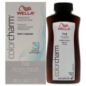 Color Charm Permanent Toner (Color: T10 Pale Blonde, size: 1.4 oz)