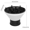 Universal Hair Diffuser Adaptable Hair Dryer Attachment For Blow Dryer Nozzles From 1.7 To 2.2 Inch Diameter